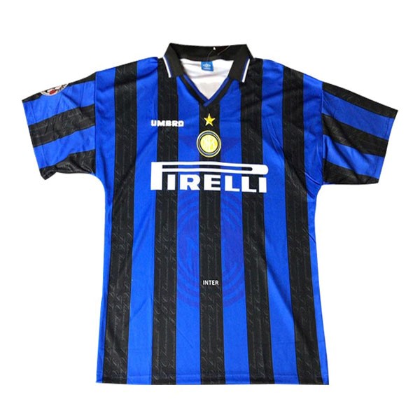 Tailandia Camiseta Inter De Milán Replica Primera Ropa Retro 1997-98